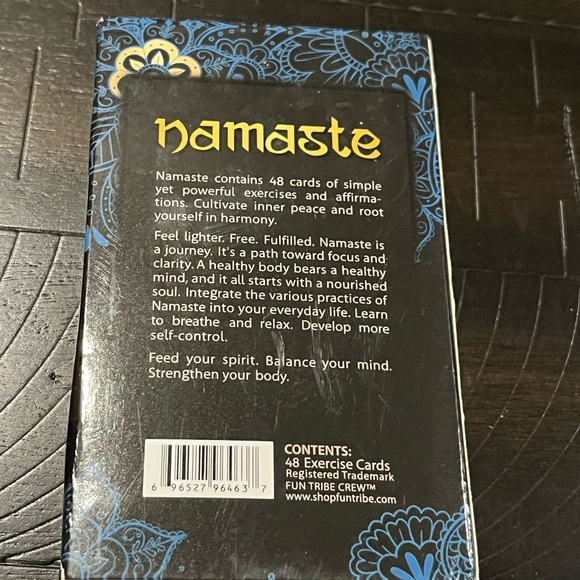 Namaste Stress Less Cards - Picture 2 of 4